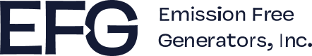EFG — Emission Free Generators, Inc. logo